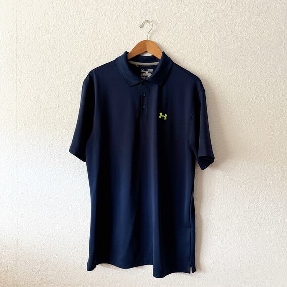 Under Armour Polo Shirt Mens XL Logo Athletic Active Golf Classic Casual - Picture 1 of 4